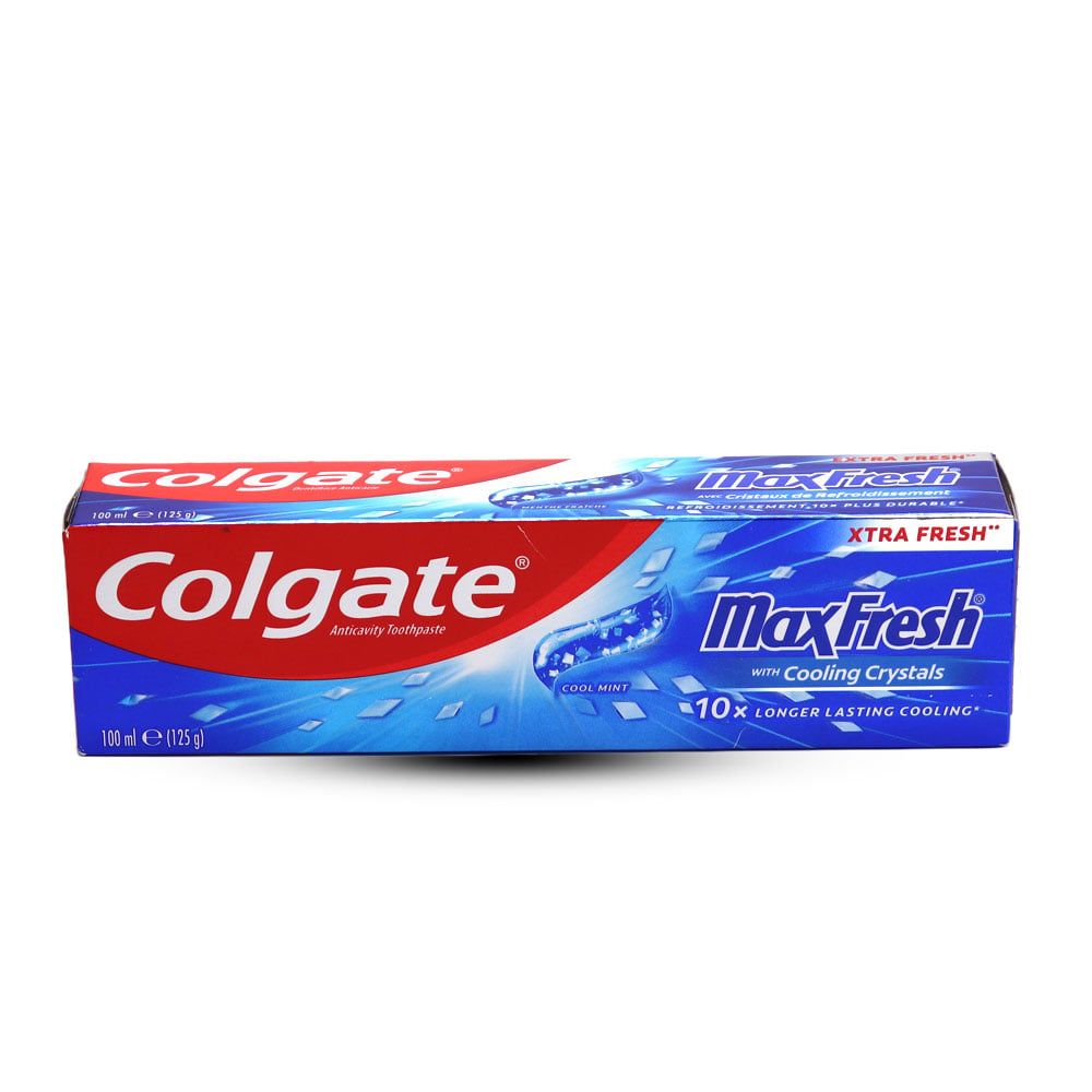 COLGATE MAXFRESH BLUE كولجيت معجون اسنان ماكس فريش ازرق 