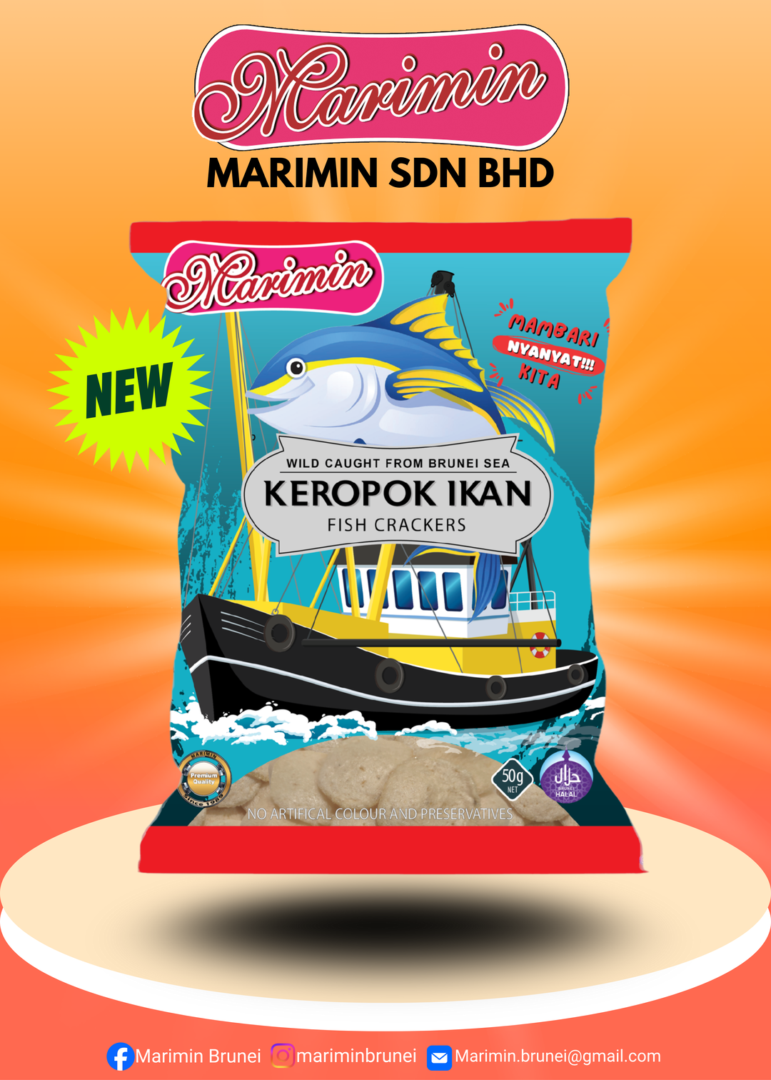 RTE Fish Crackers 45G