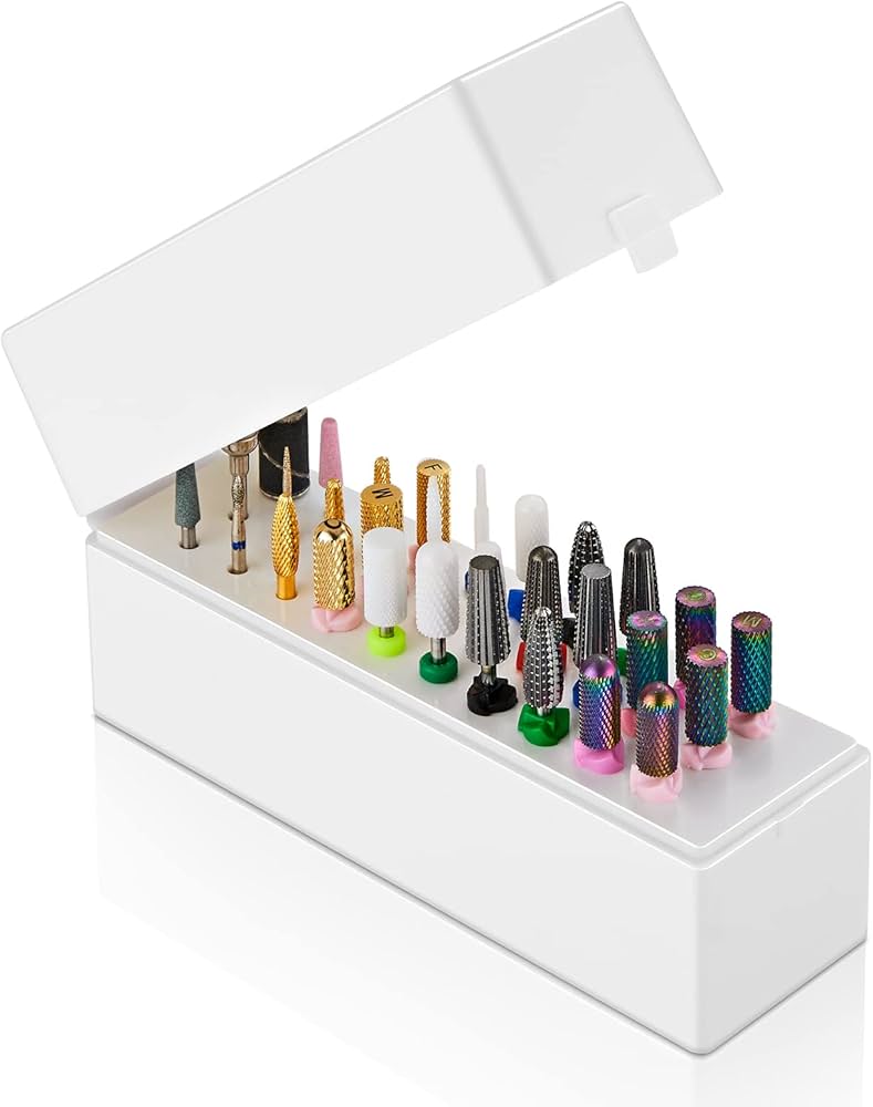 Drill Bit Organizer Box
