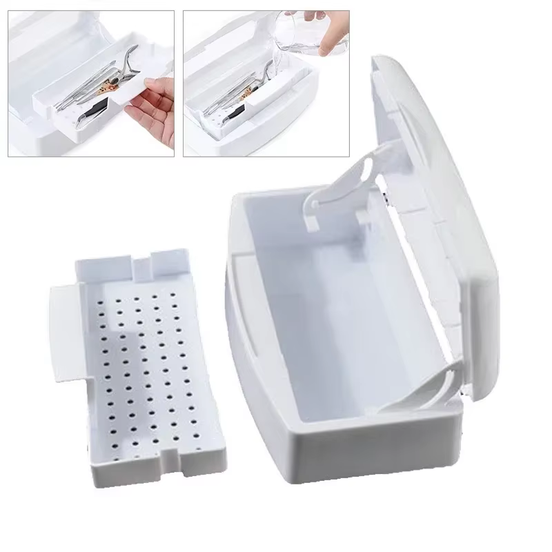 Sterilizing Tray Plastic White 