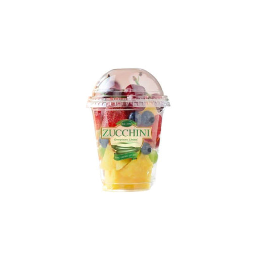 Zucchini Fruit Salad Cup