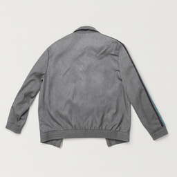 Chaqueta gris con franjas laterales multicolor - Size XXS