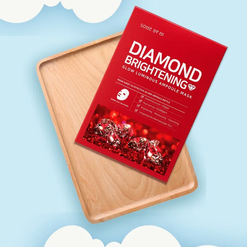 SOME BY MI Diamond Brightening Glow Luminous Ampoule Mask_0