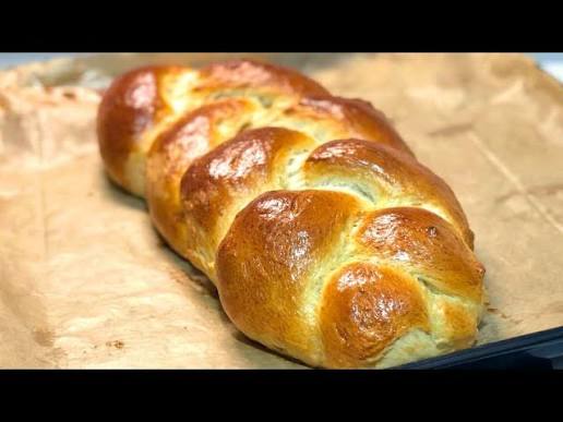 Barra trenza crema pastelera 