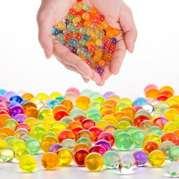 Perlas de agua para ambientador.