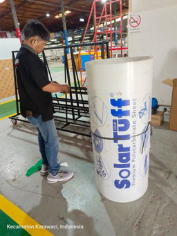 SolarFlat Lebar 122 tebal 3.0mm 