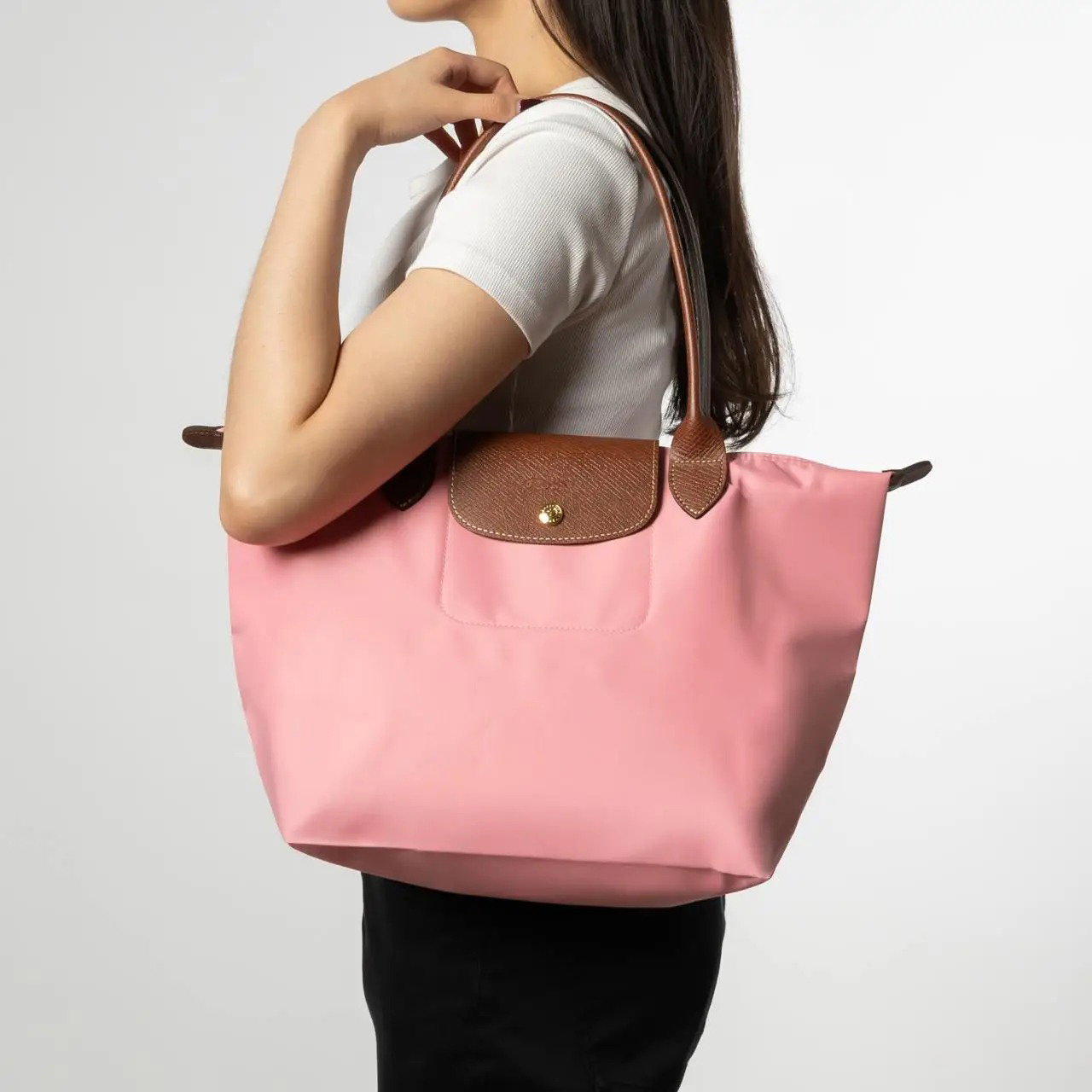 LONGCHAMP LE PLIAGE CLASSIC MEDIUM LONGHANDLE_8