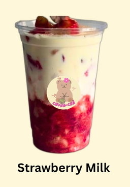 Iced Strawberry Milk