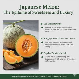Japanese Melon (Green), Grown in Thailand