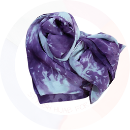 Tye dye square scarf