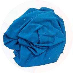 Glitter Chiffon Shawl