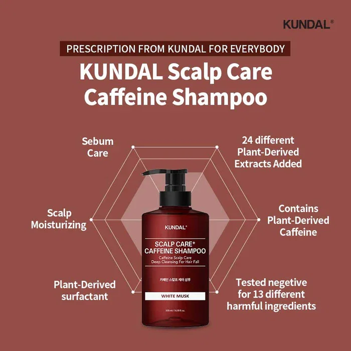 KUNDAL Cherry Blossom Caffeine Shampoo_1