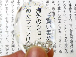 Elegant Magnifying Glass Necklace