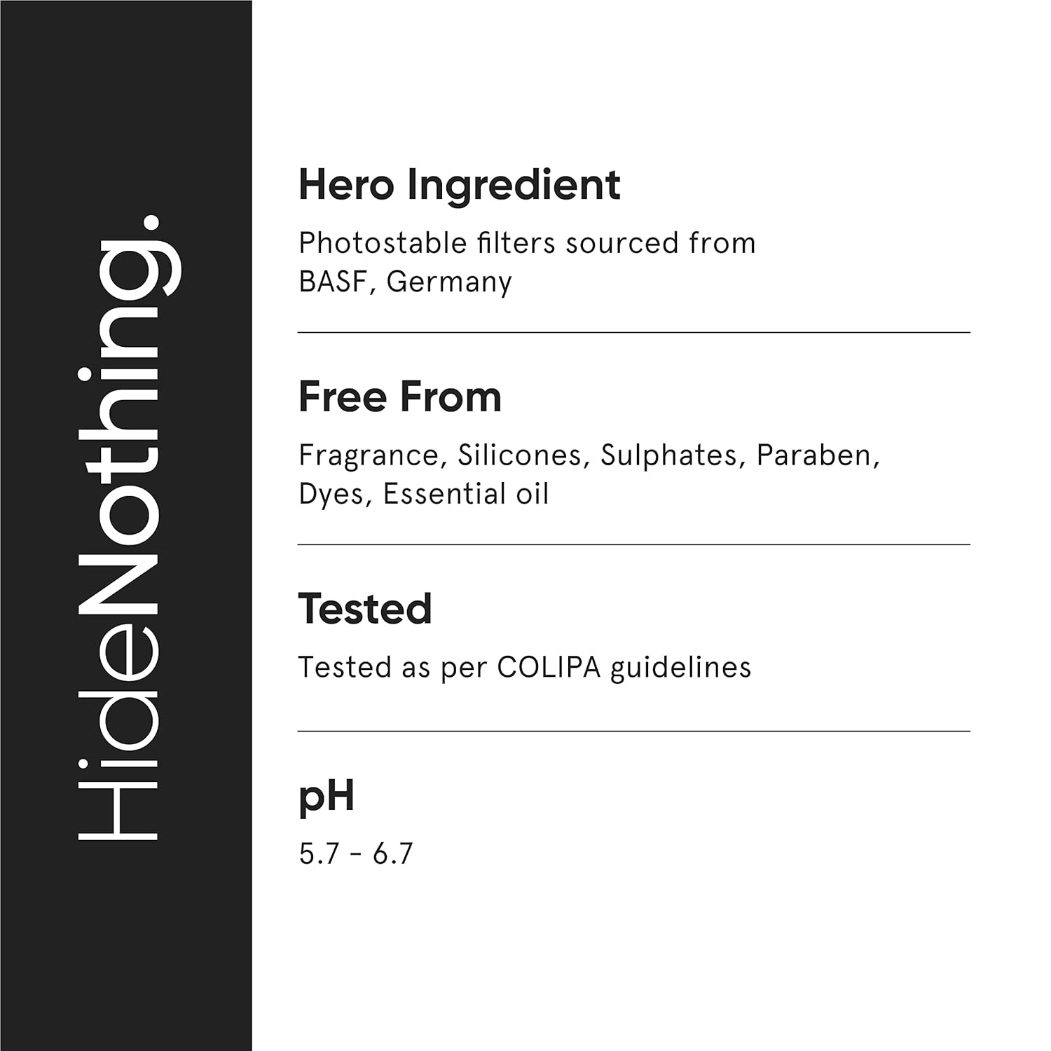 Minimalist SPF 50 Lightweight Multi-Vitamins B5 + A_3