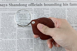 Portable Leather Case High Magnification Magnifier