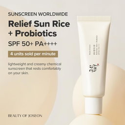 Beauty of Joseon Relief Sun Rice + Probiotics SPF50+