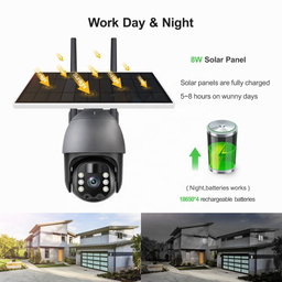TUYA Smart Wifi Solar Camera 3MP