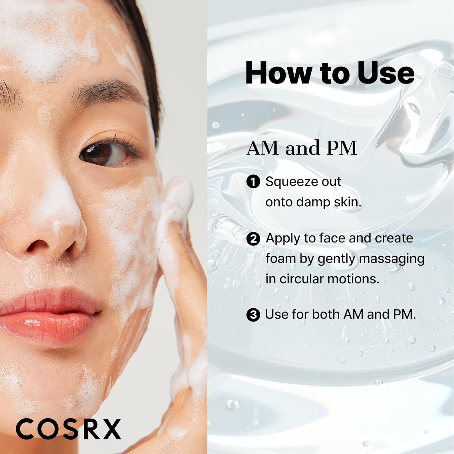 Cosrx Low Ph Good Morning Gel Cleanser Clear_4
