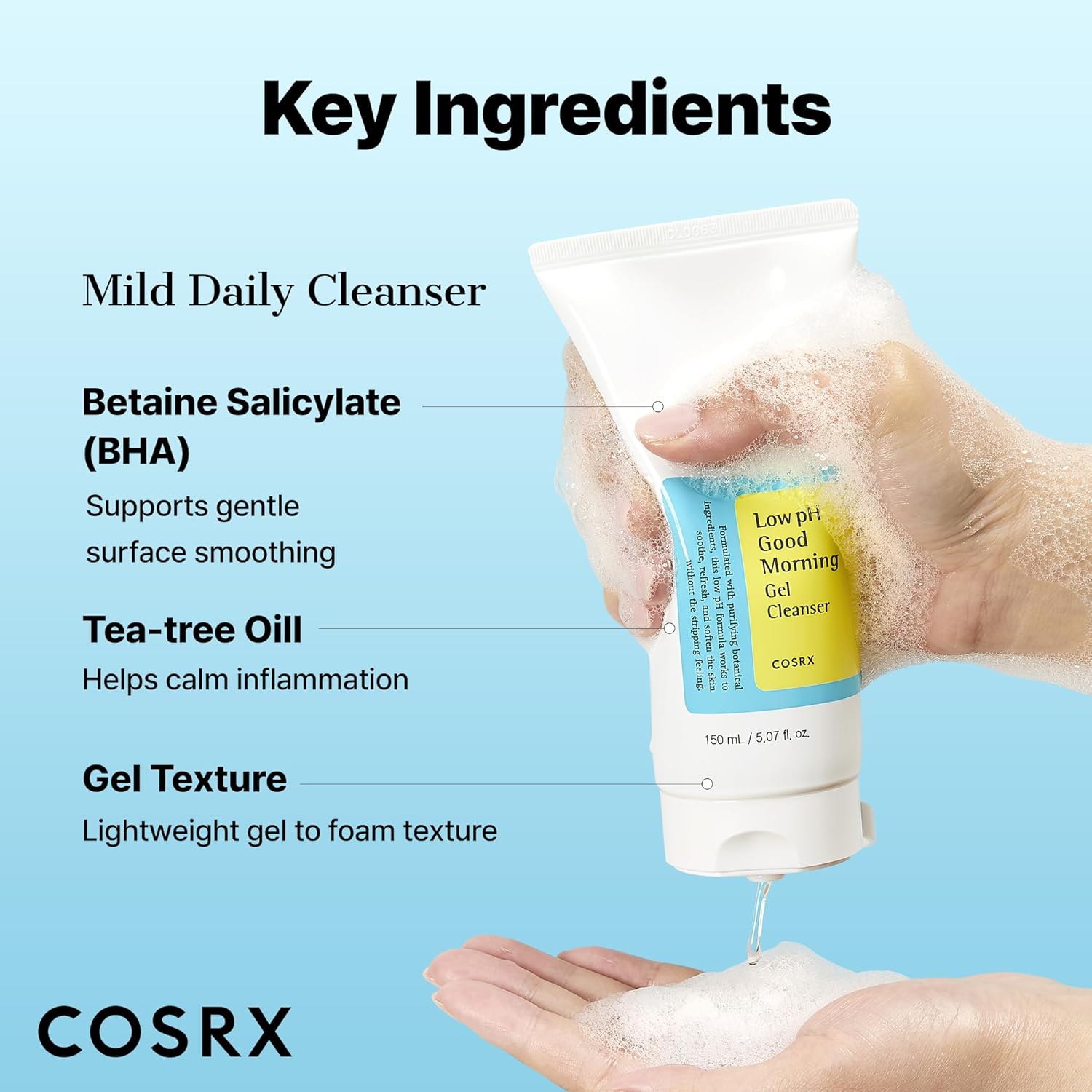 Cosrx Low Ph Good Morning Gel Cleanser Clear_2