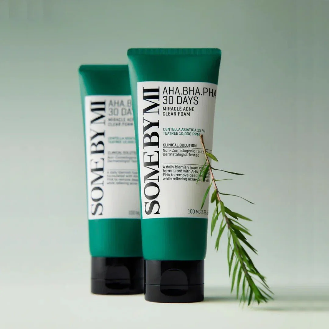 SOME BY MI AHA BHA PHA 30 days Miracle Acne Clear Foam_0