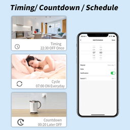 TUYA Smart Wifi Socket With Metering Function 16A