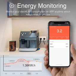 TUYA Smart Wifi Socket With Metering Function 16A
