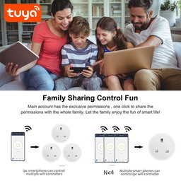 TUYA Smart Wifi Socket With Metering Function 16A