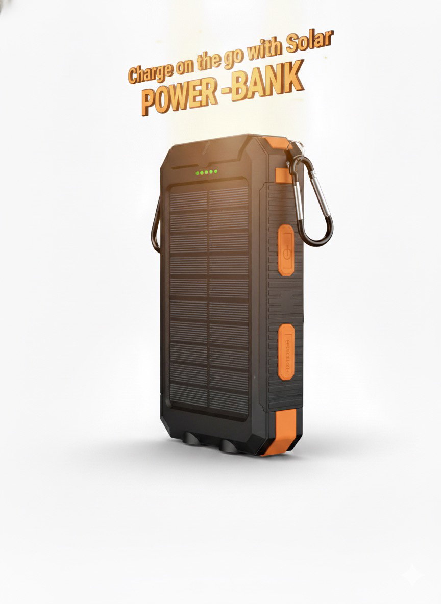 SOlar Power-Bank 20000Mah Capacity_1