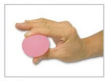 Soft Gel Egg Hand Grip Strengthening Ball