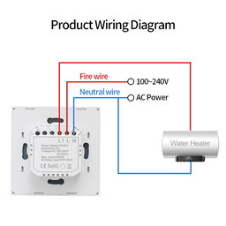 TUYA Smart Wifi Water Heater Boiler Switch 