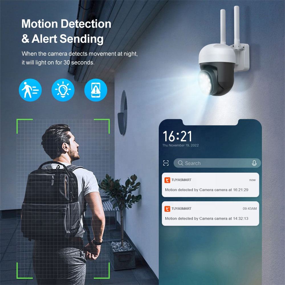 TUYA Smart Wifi Camera Single Lens 4MP_1