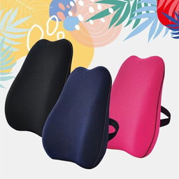 Wing-Shaped Pressure Relief Lumbar Cushion