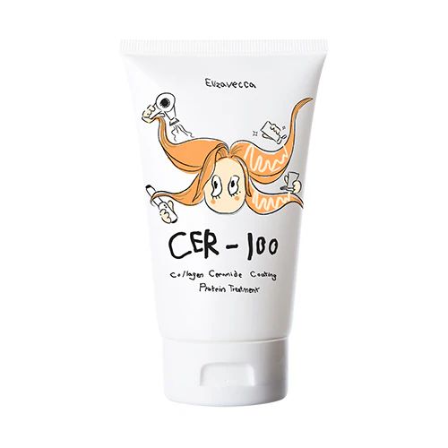 بروتين معالج للشعر بالكولاجين اليزافيكا - 100مل | Elizavecca Cer-100 Collagen Ceramide Coating Protein Treatment