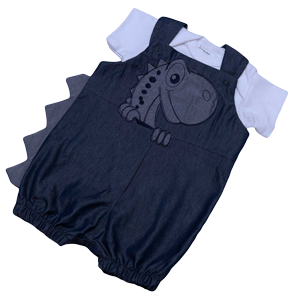 baby denim dungaree set_1