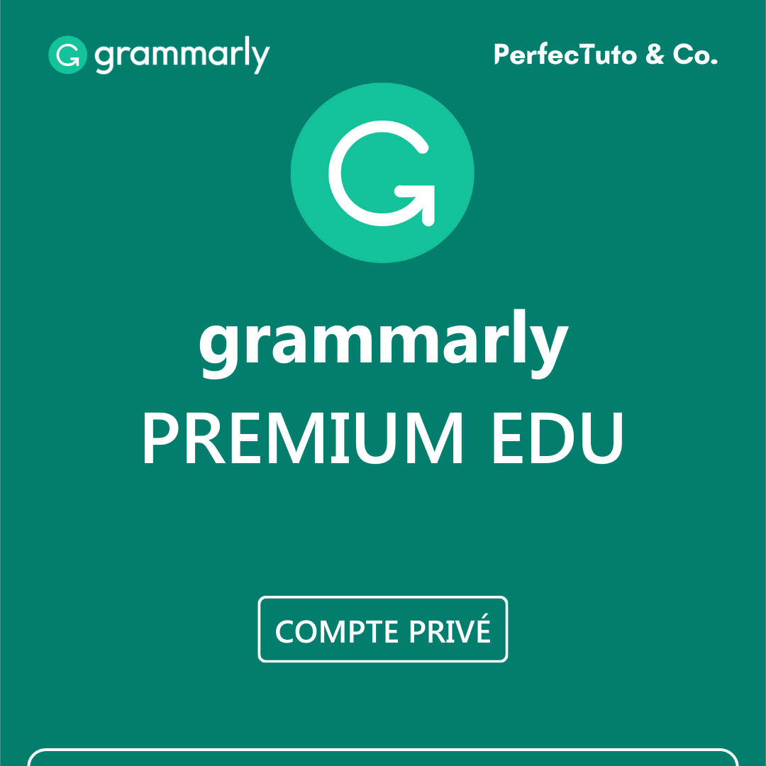 Grammarly Premium [Compte Standard]