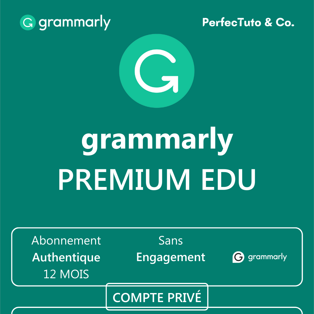 Grammarly Premium [Compte Standard]_2