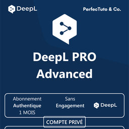 DeepL Pro Advanced [Compte Standard]