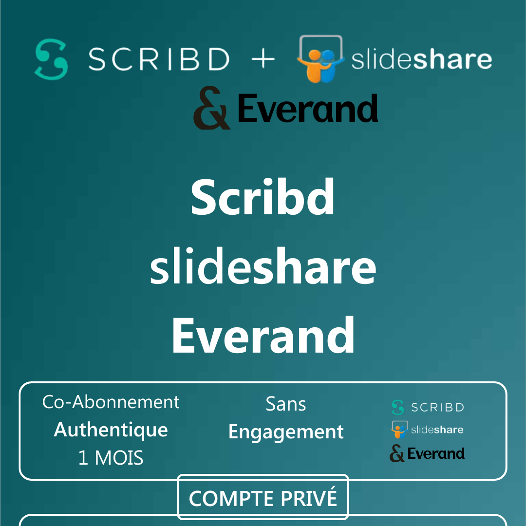 Scribd + slideshare + Everand [Compte Standard]_1