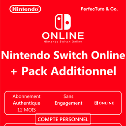 Nintendo Switch Online + Pack Additionnel