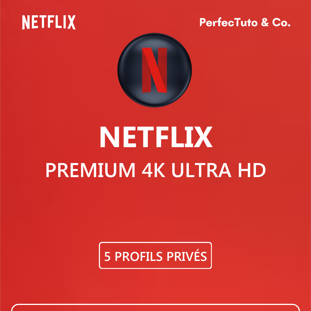 Netflix UHD 4K [Compte Standard]
