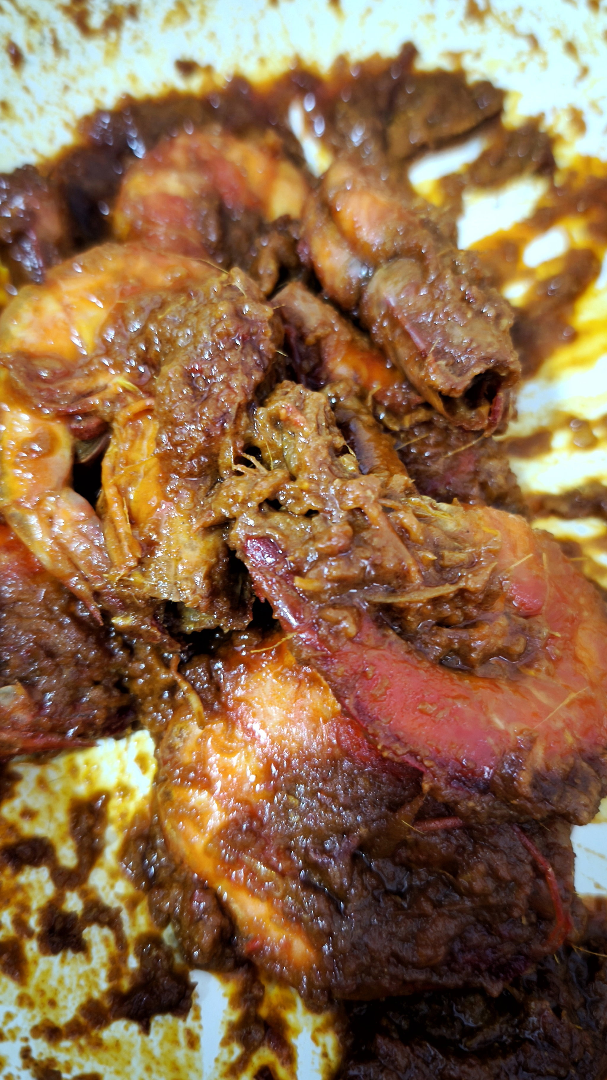 Rempah Udang (curry spice prawn) 600g_0