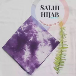Tye dye square scarf