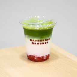 Strawberry Matcha Latte