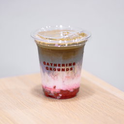 Strawberry Hojicha Latte