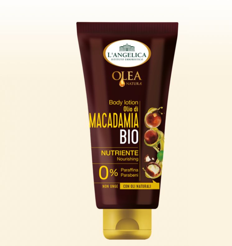LANGELICA BODY LOTION WITH MACADAMIA OIL لانجليليكا لوشن جسم مع زيت ماكادميا 