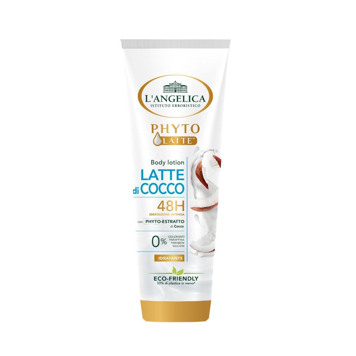 LANGELICA BODY LOTION WITH COCONUT  لانجليليكا لوشن جسم بجوز الهند