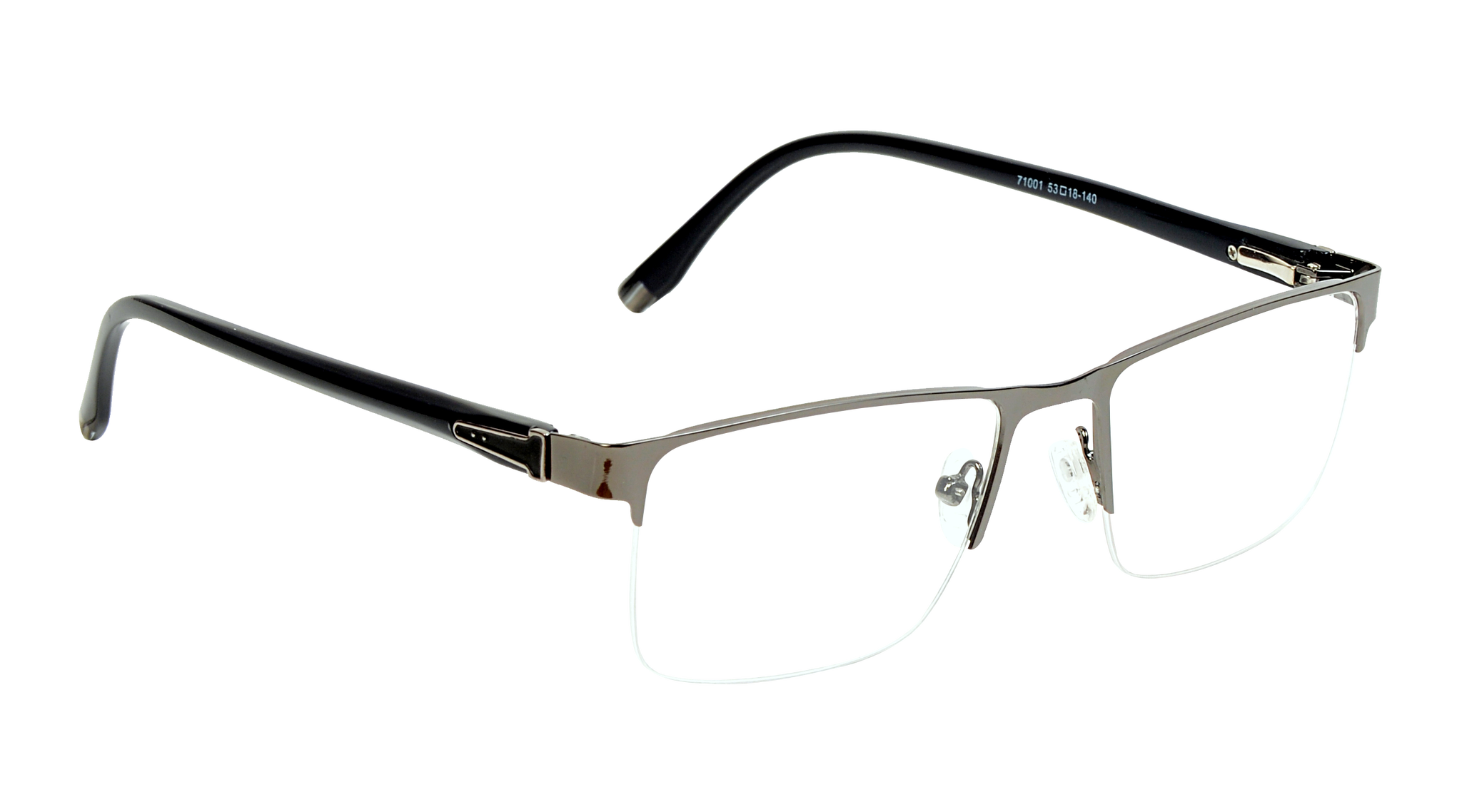AISLIN BI |71001 |Half Rim |Metal |GREY-Metal |53-18-140_0