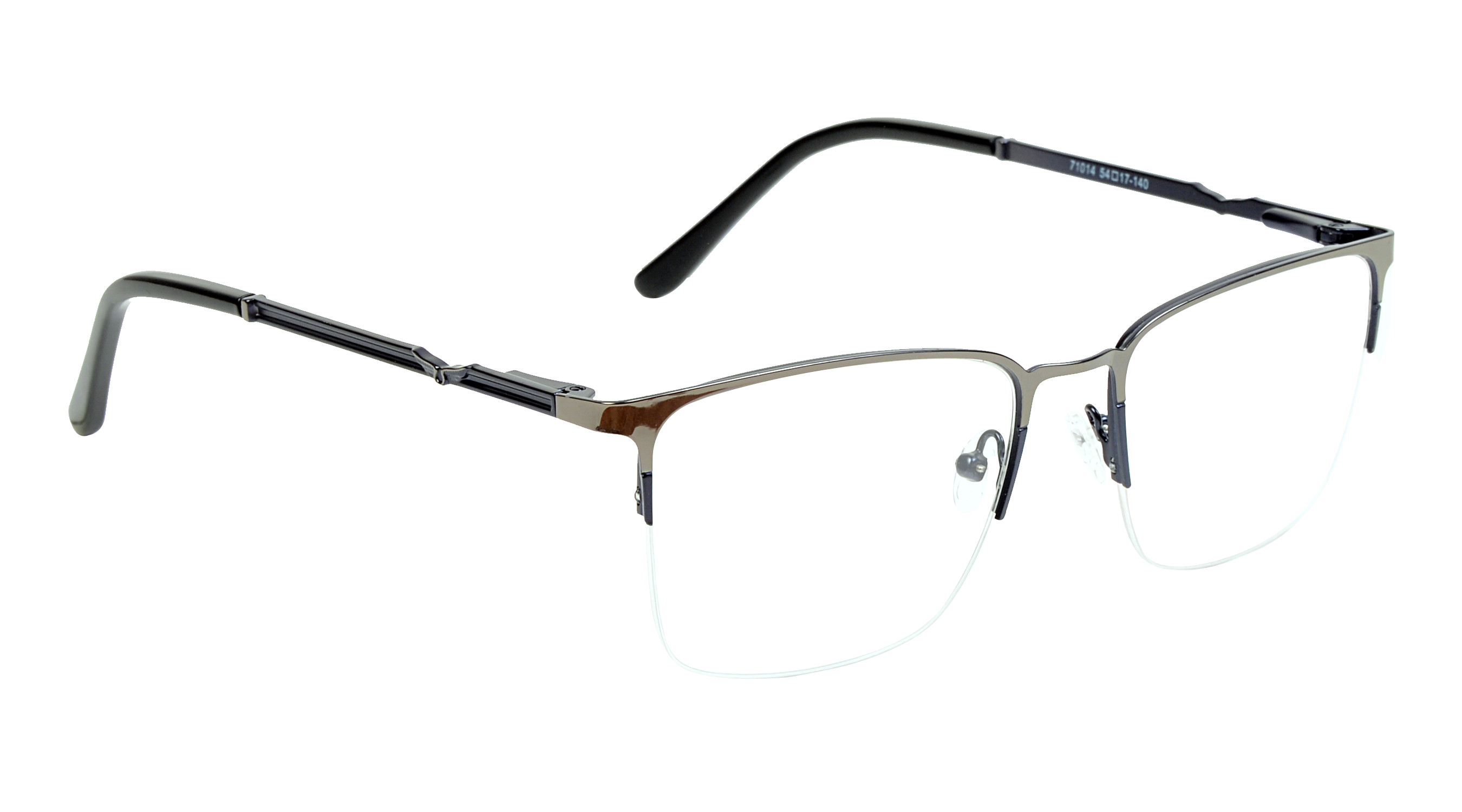 AISLIN BI |71014 |Half Rim |Metal |GREY-Metal |54-17-140