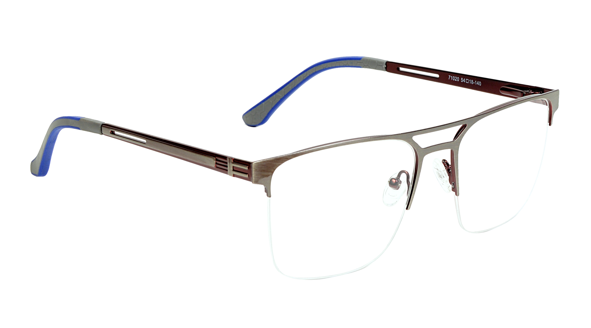 AISLIN BI |71020 |Half Rim |Metal |GREY-Metal |54-18-140_0