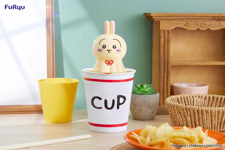 FuRyu Chiikawa Usagi Weather Doll Noodle Stopper Figure_1